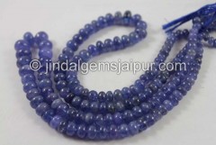 Tanzanite Far Smooth Roundelle Beads